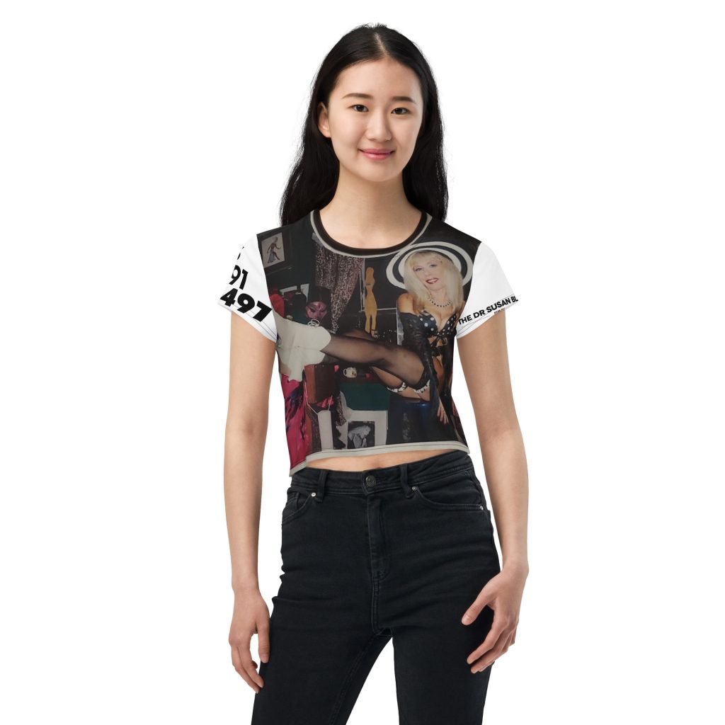 All-Over Print Crop Tee