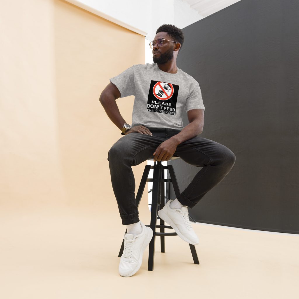 Please don't feed the Government Men's classic tee
