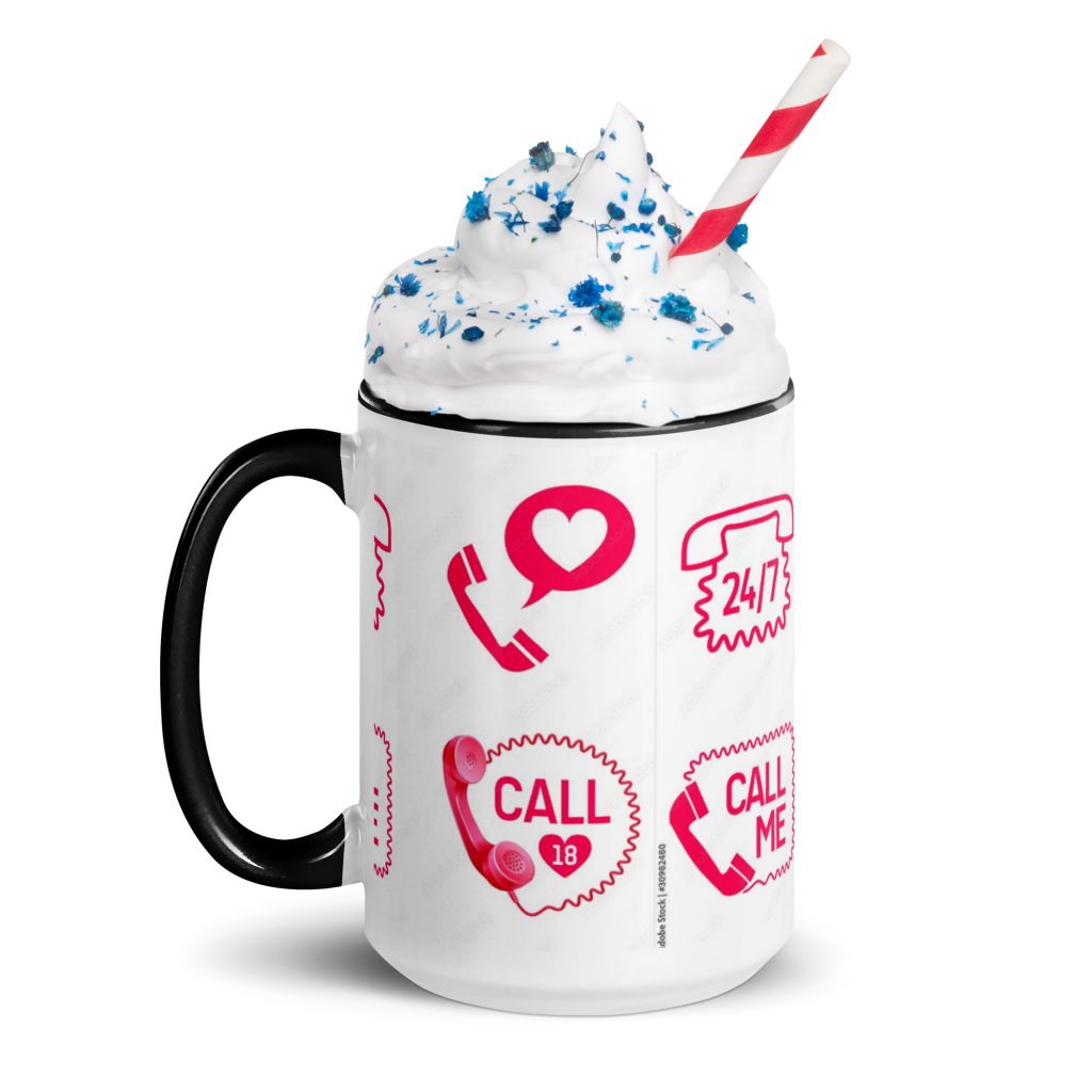 Call Me Mug with Color