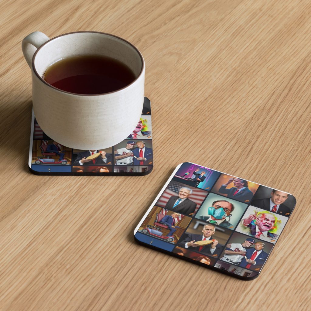 Poli-Tician bunch coaster