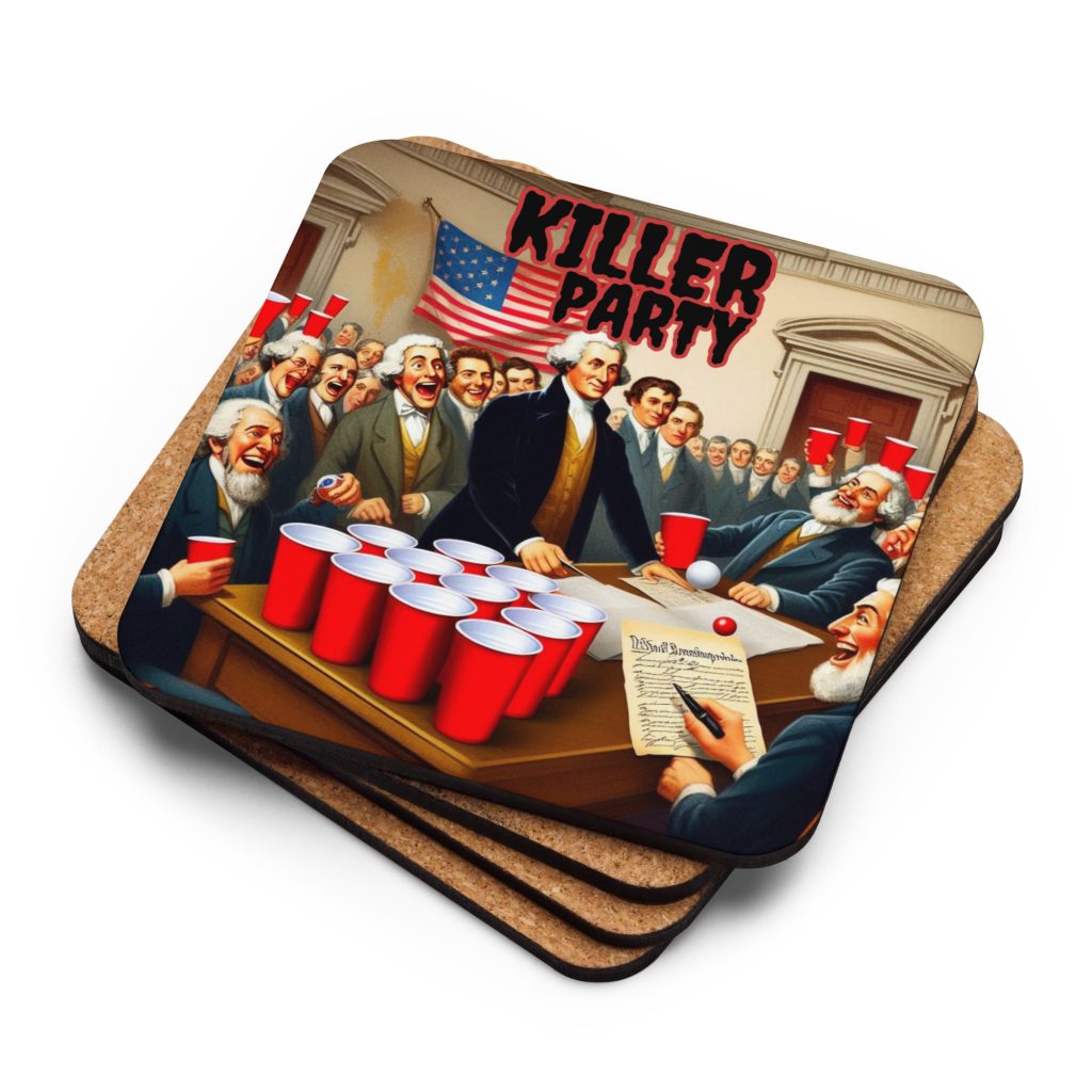 Killer Party coasters